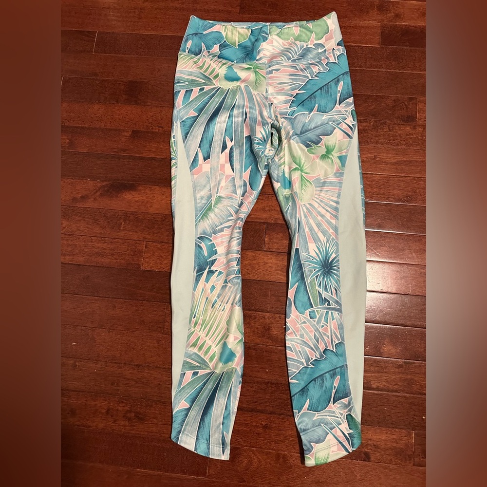 Nike Tropical Print Leggings Size M
